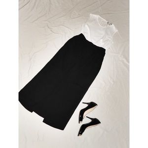 Black Ankle-length skirt